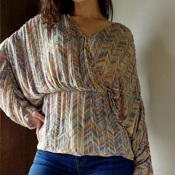 Beaded Parker Blouse - Picture 2 of 6